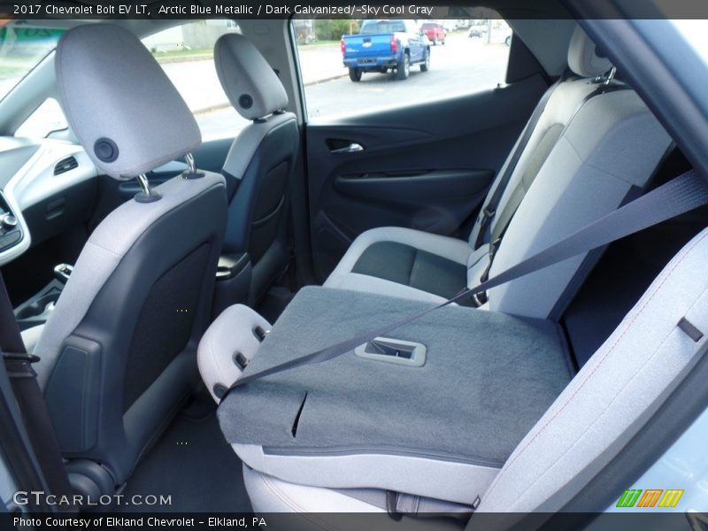 Arctic Blue Metallic / Dark Galvanized/­Sky Cool Gray 2017 Chevrolet Bolt EV LT