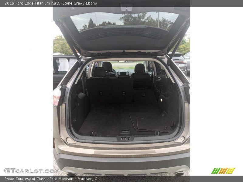 Stone Gray / Ebony 2019 Ford Edge Titanium AWD