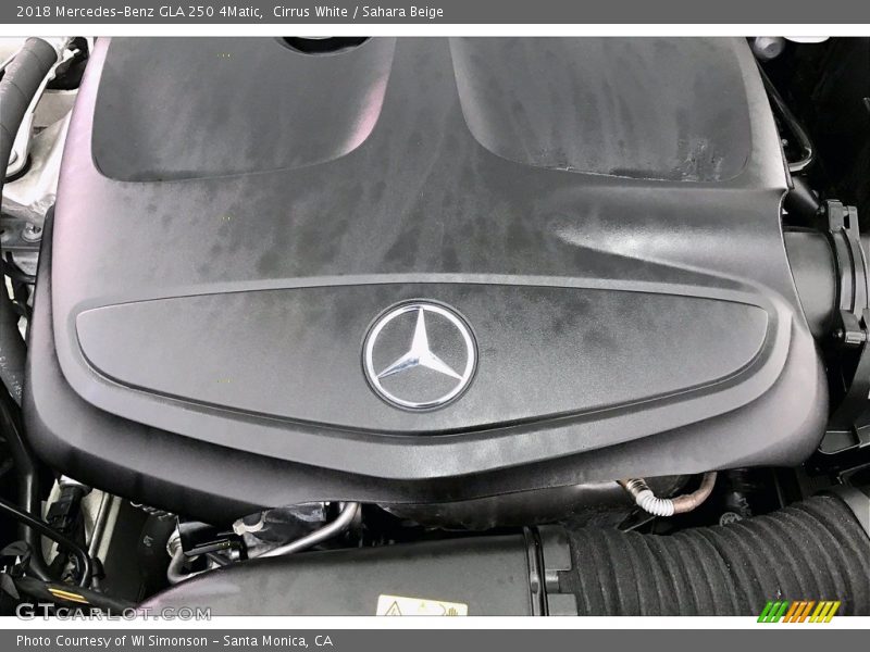 Cirrus White / Sahara Beige 2018 Mercedes-Benz GLA 250 4Matic