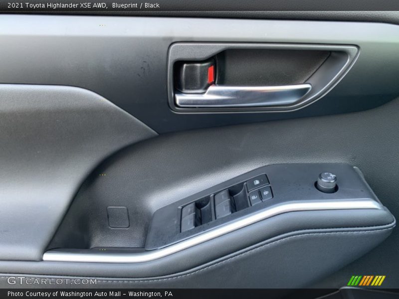 Blueprint / Black 2021 Toyota Highlander XSE AWD