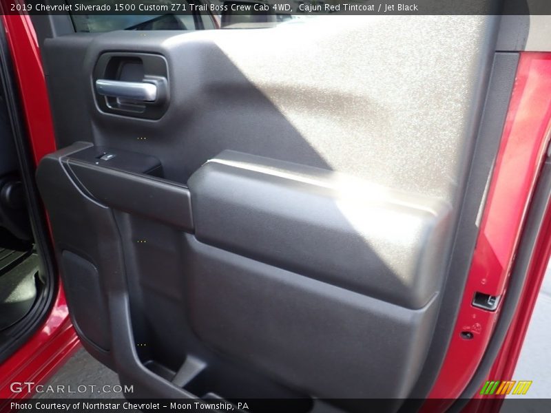 Cajun Red Tintcoat / Jet Black 2019 Chevrolet Silverado 1500 Custom Z71 Trail Boss Crew Cab 4WD