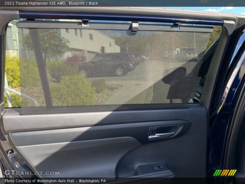Blueprint / Black 2021 Toyota Highlander XSE AWD