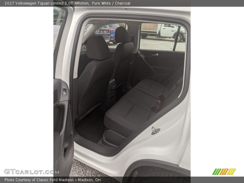 Pure White / Charcoal 2017 Volkswagen Tiguan Limited 2.0T 4Motion