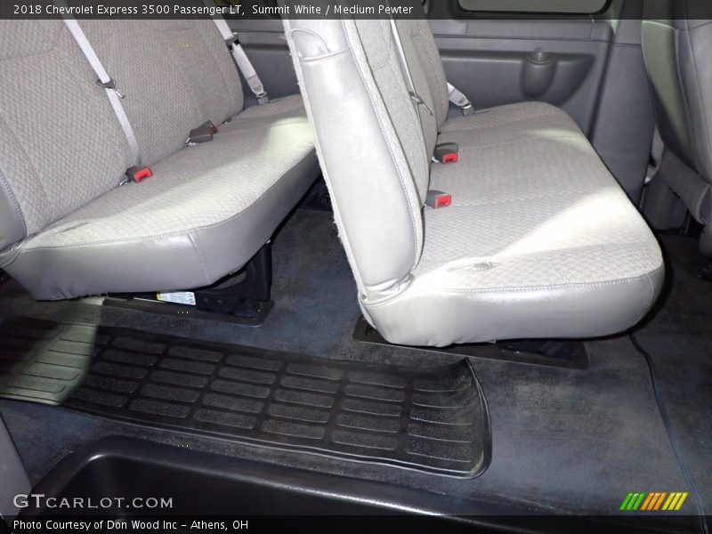 Rear Seat of 2018 Express 3500 Passenger LT