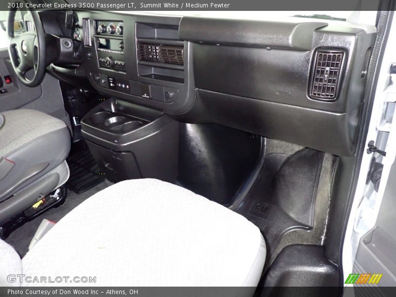 Dashboard of 2018 Express 3500 Passenger LT