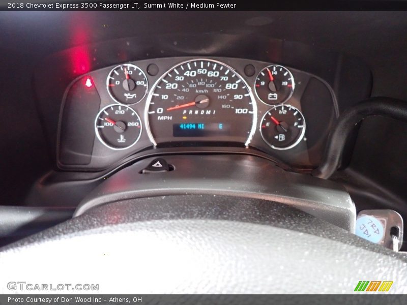  2018 Express 3500 Passenger LT 3500 Passenger LT Gauges