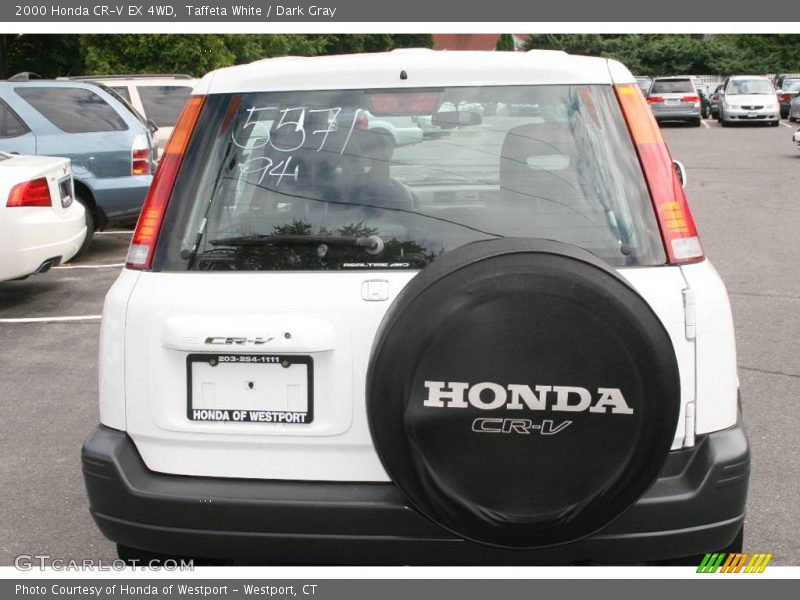 Taffeta White / Dark Gray 2000 Honda CR-V EX 4WD