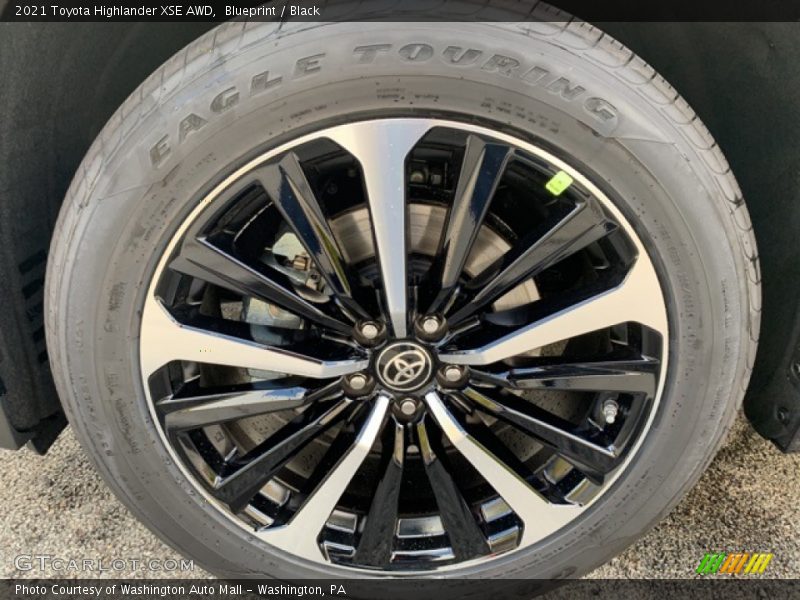 Blueprint / Black 2021 Toyota Highlander XSE AWD