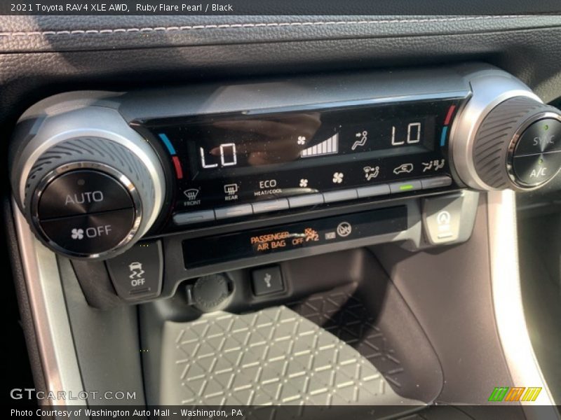 Ruby Flare Pearl / Black 2021 Toyota RAV4 XLE AWD