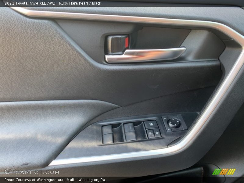 Ruby Flare Pearl / Black 2021 Toyota RAV4 XLE AWD