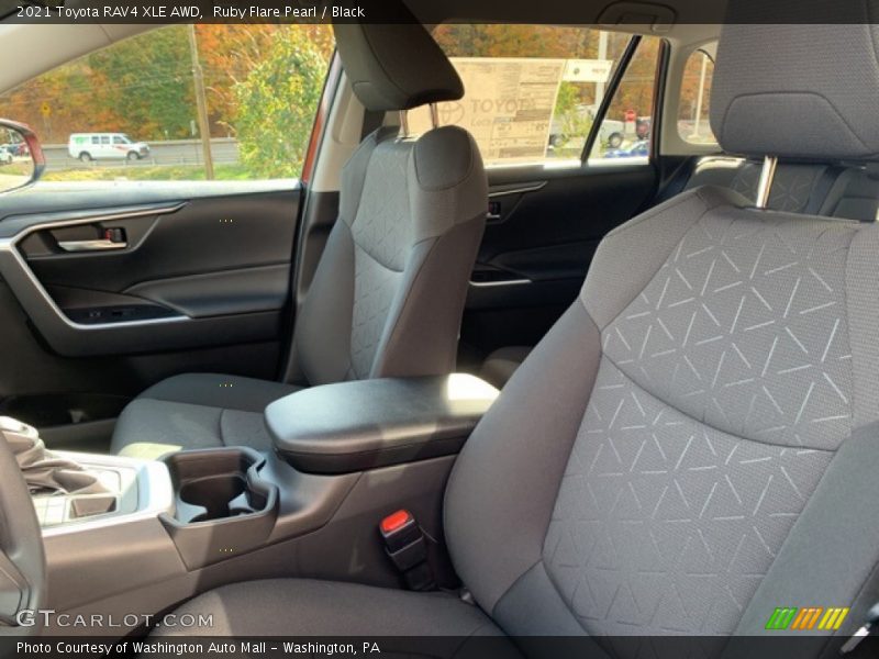 Ruby Flare Pearl / Black 2021 Toyota RAV4 XLE AWD