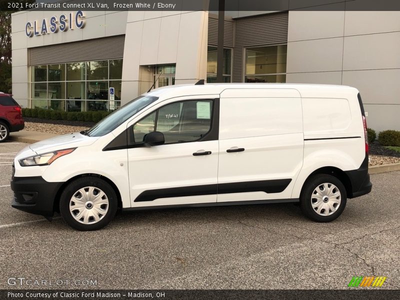 Frozen White / Ebony 2021 Ford Transit Connect XL Van