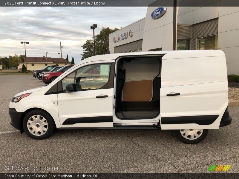 Frozen White / Ebony 2021 Ford Transit Connect XL Van