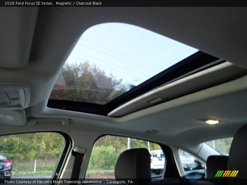 Magnetic / Charcoal Black 2016 Ford Focus SE Sedan