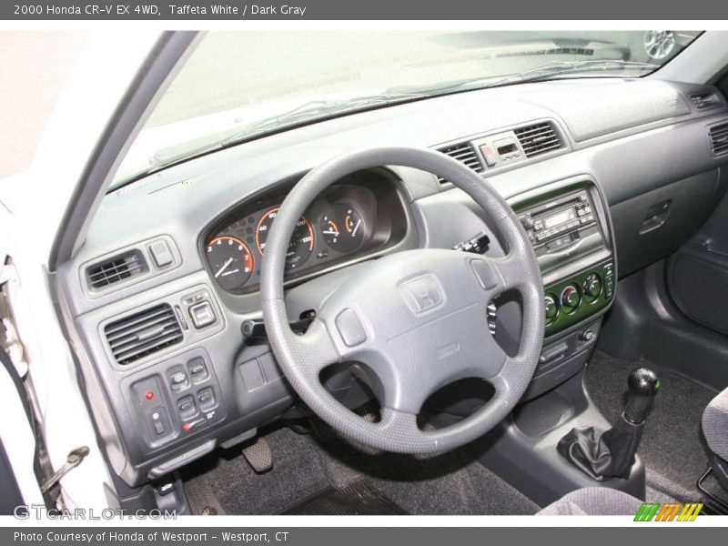Taffeta White / Dark Gray 2000 Honda CR-V EX 4WD