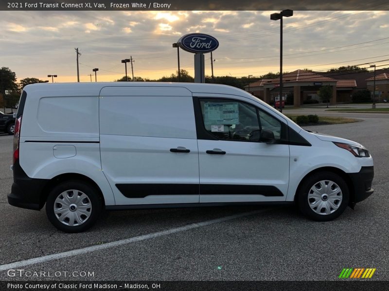  2021 Transit Connect XL Van Frozen White