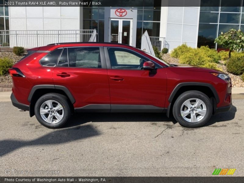  2021 RAV4 XLE AWD Ruby Flare Pearl