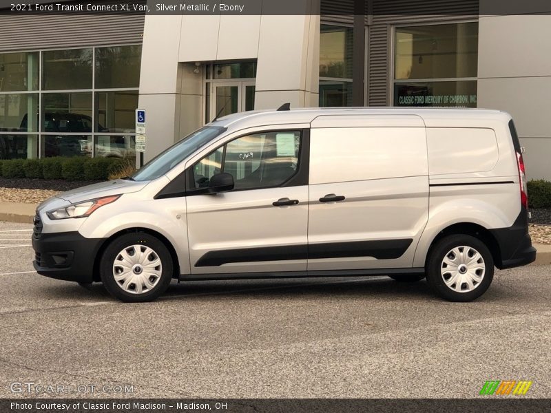  2021 Transit Connect XL Van Silver Metallic