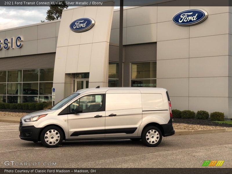 Silver Metallic / Ebony 2021 Ford Transit Connect XL Van