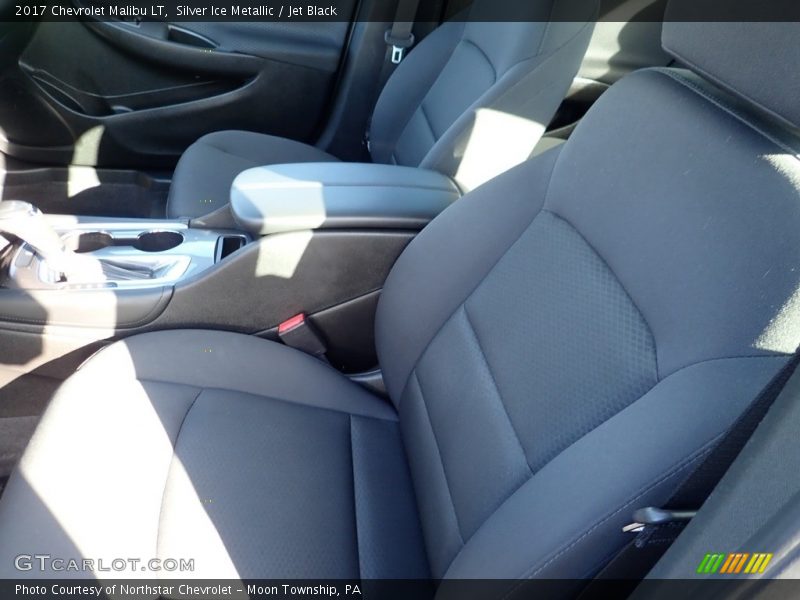 Silver Ice Metallic / Jet Black 2017 Chevrolet Malibu LT