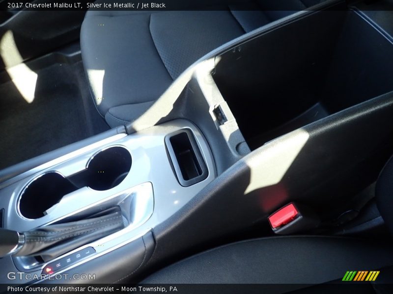 Silver Ice Metallic / Jet Black 2017 Chevrolet Malibu LT