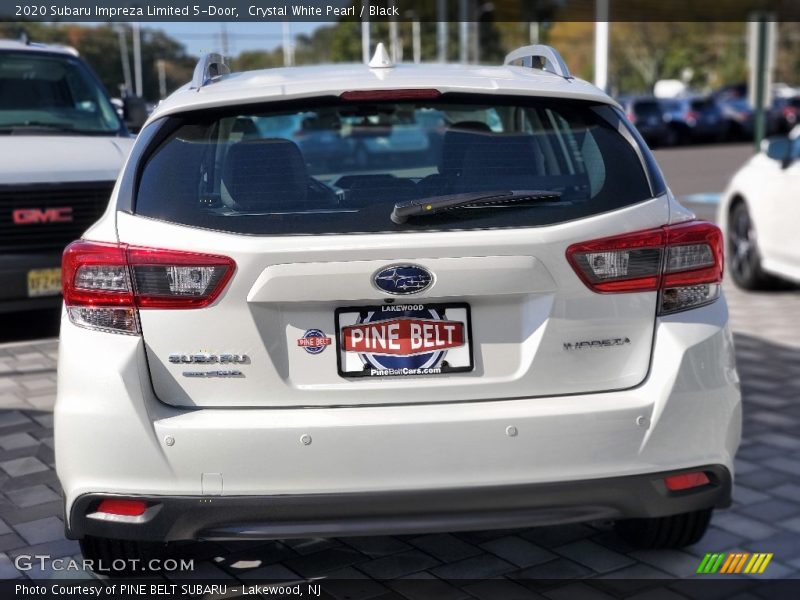 Crystal White Pearl / Black 2020 Subaru Impreza Limited 5-Door