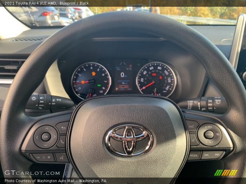 Blueprint / Black 2021 Toyota RAV4 XLE AWD