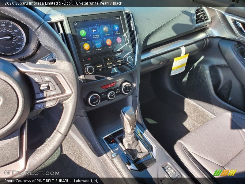 Crystal White Pearl / Black 2020 Subaru Impreza Limited 5-Door