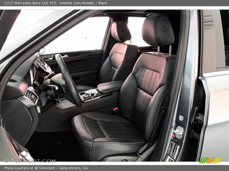 Selenite Grey Metallic / Black 2017 Mercedes-Benz GLE 350