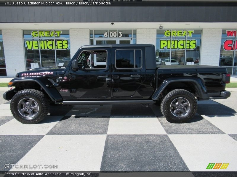 Black / Black/Dark Saddle 2020 Jeep Gladiator Rubicon 4x4
