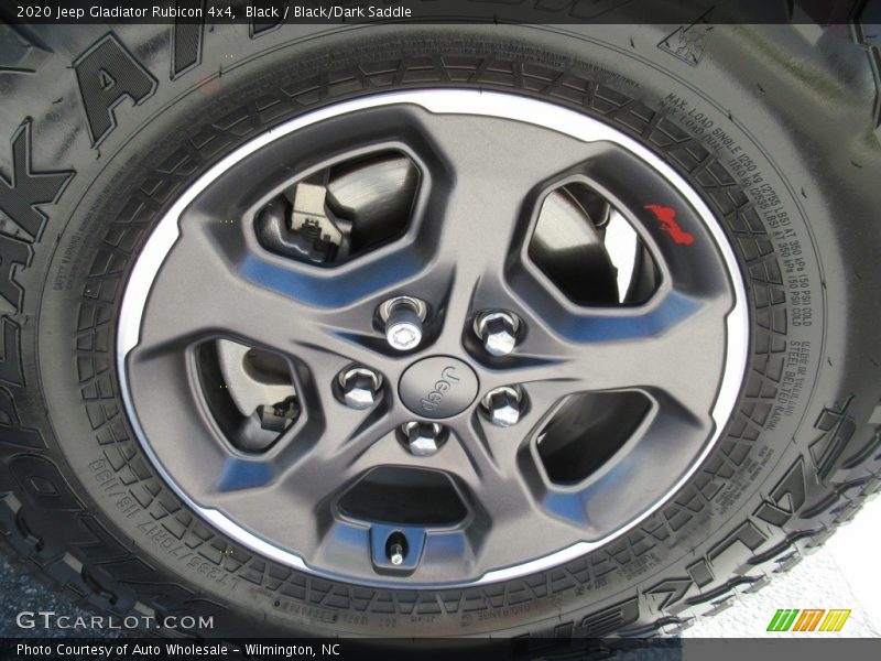 Black / Black/Dark Saddle 2020 Jeep Gladiator Rubicon 4x4