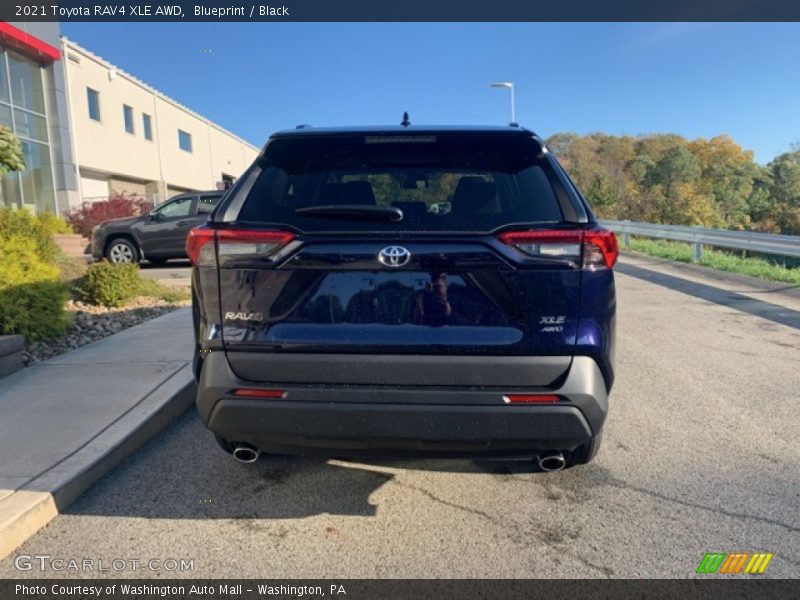 Blueprint / Black 2021 Toyota RAV4 XLE AWD