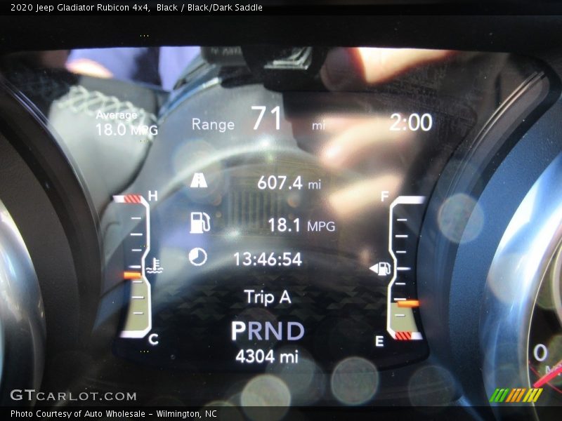 Black / Black/Dark Saddle 2020 Jeep Gladiator Rubicon 4x4