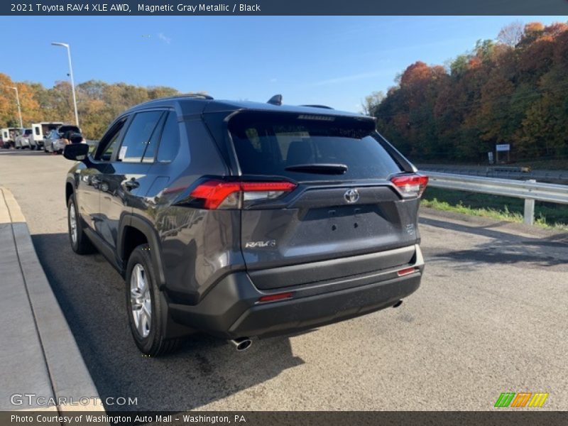 Magnetic Gray Metallic / Black 2021 Toyota RAV4 XLE AWD