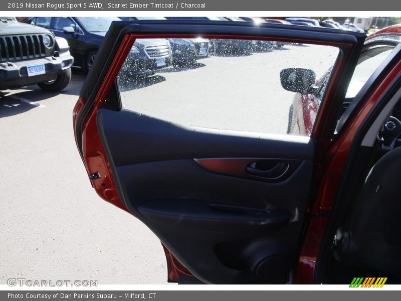 Scarlet Ember Tintcoat / Charcoal 2019 Nissan Rogue Sport S AWD