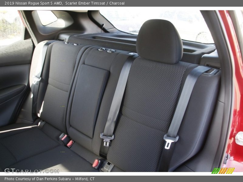 Scarlet Ember Tintcoat / Charcoal 2019 Nissan Rogue Sport S AWD