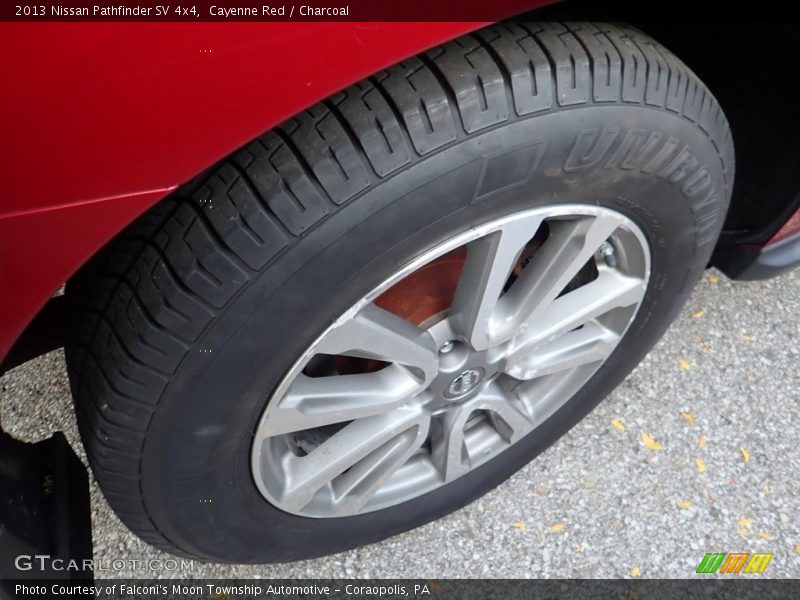Cayenne Red / Charcoal 2013 Nissan Pathfinder SV 4x4