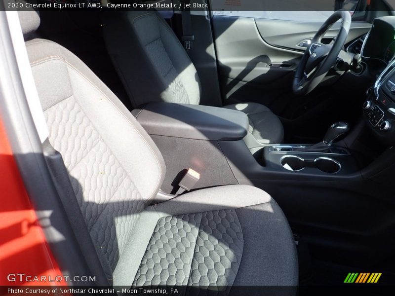 Cayenne Orange Metallic / Jet Black 2020 Chevrolet Equinox LT AWD