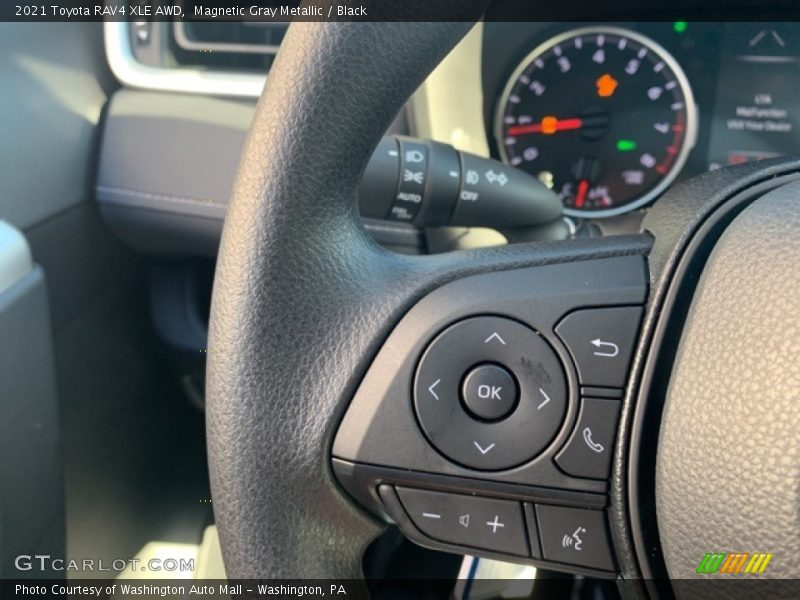 Magnetic Gray Metallic / Black 2021 Toyota RAV4 XLE AWD