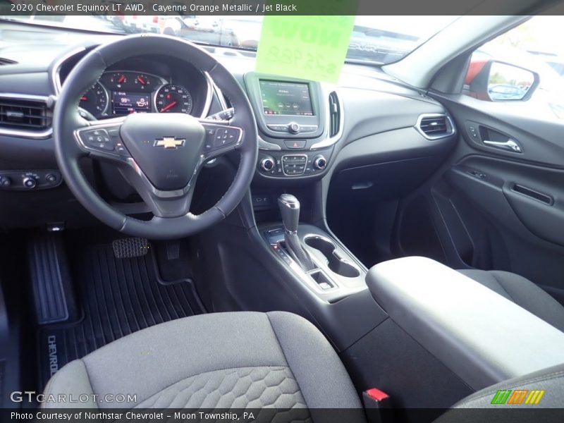Cayenne Orange Metallic / Jet Black 2020 Chevrolet Equinox LT AWD