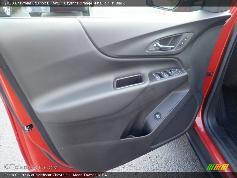 Cayenne Orange Metallic / Jet Black 2020 Chevrolet Equinox LT AWD