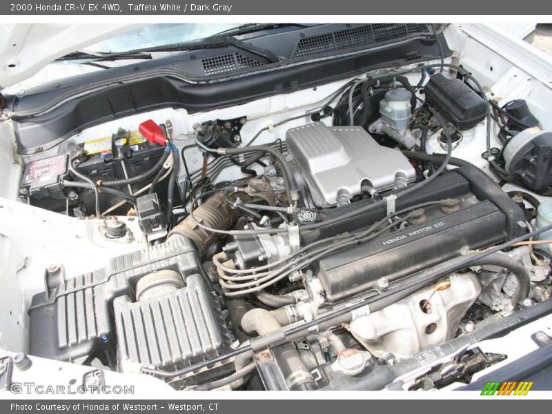 Taffeta White / Dark Gray 2000 Honda CR-V EX 4WD