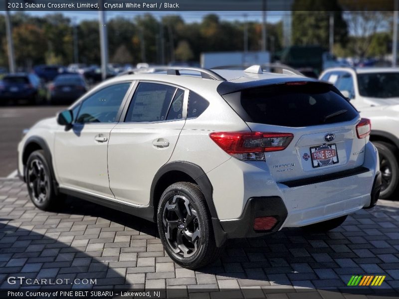 Crystal White Pearl / Black 2021 Subaru Crosstrek Limited