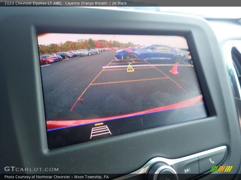 Cayenne Orange Metallic / Jet Black 2020 Chevrolet Equinox LT AWD