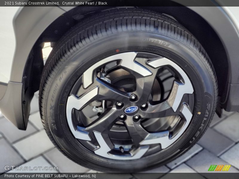 Crystal White Pearl / Black 2021 Subaru Crosstrek Limited