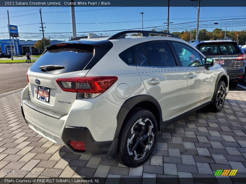 Crystal White Pearl / Black 2021 Subaru Crosstrek Limited