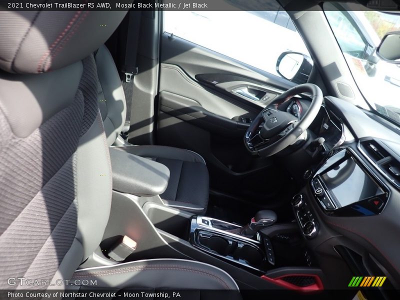 Mosaic Black Metallic / Jet Black 2021 Chevrolet TrailBlazer RS AWD