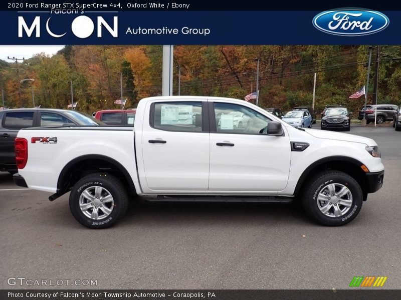 Oxford White / Ebony 2020 Ford Ranger STX SuperCrew 4x4
