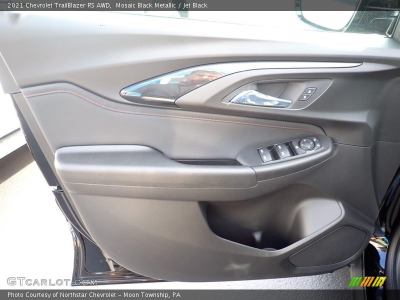 Mosaic Black Metallic / Jet Black 2021 Chevrolet TrailBlazer RS AWD