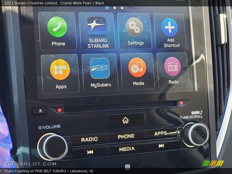 Crystal White Pearl / Black 2021 Subaru Crosstrek Limited